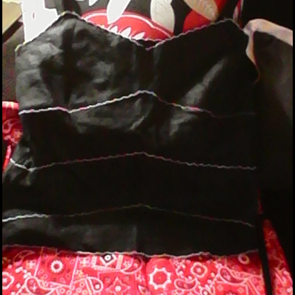 Ann Taylor Loft Black Top, Size 14